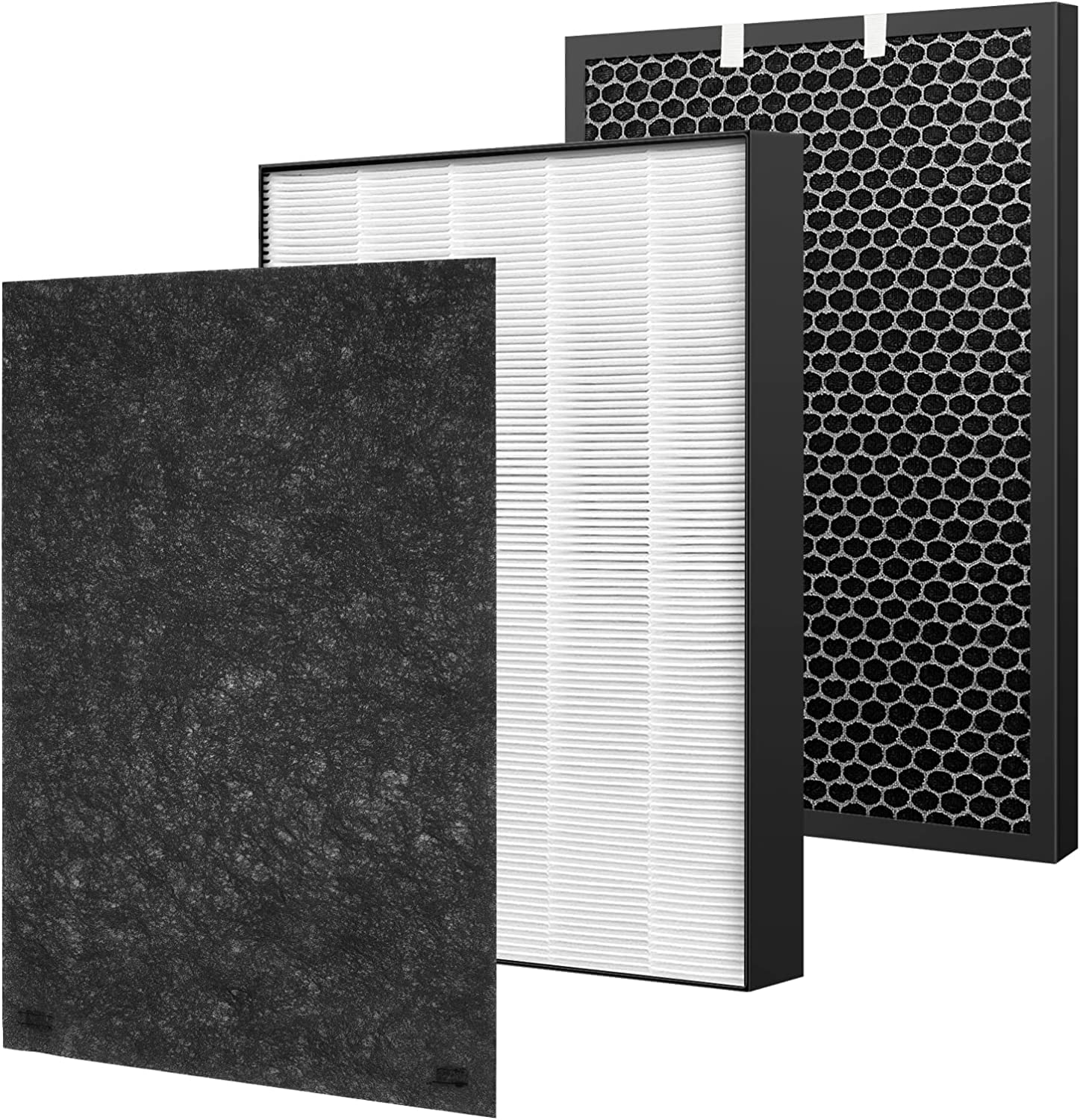 Photo 1 of 1 Set Air220 Air320 Replacement Filter Compatible with Bissell Air220 Air320 2768A 2609A Air Purifier - Including Post + Pre-Filters & Activated Carbon Filters - Compare to # 2677 2678 2804