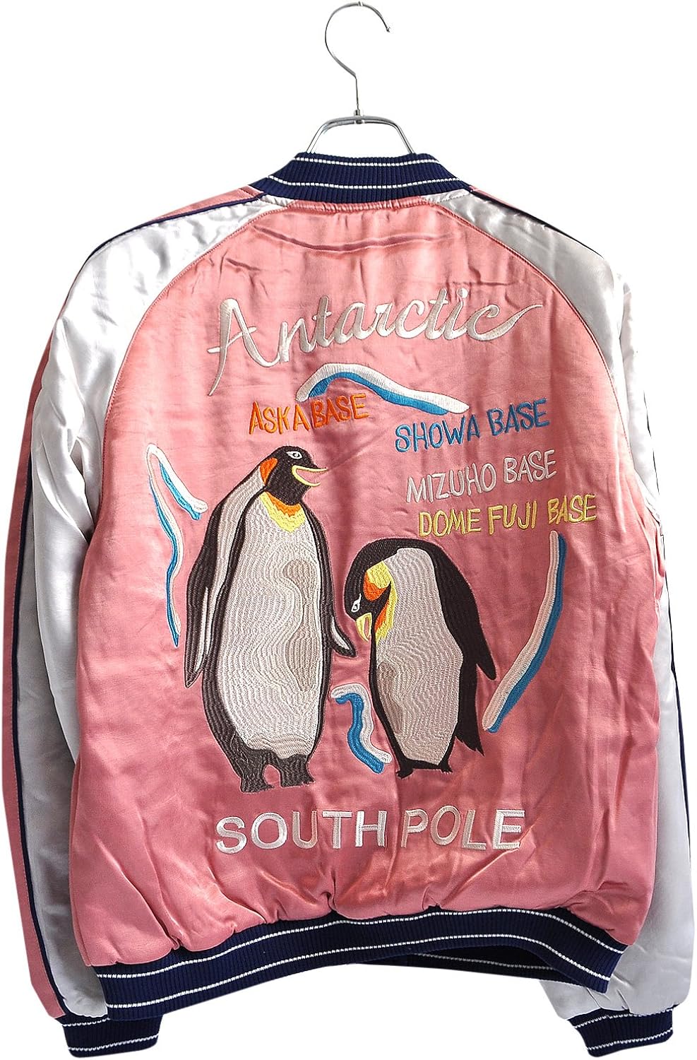 Amazon ヒューストン Houston スカジャン ペンギン L ピンク コート ジャケット 通販