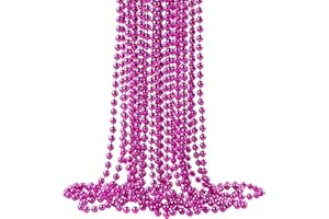 ZZYFGH 12 Pcs Beads Necklaces Party Decorations