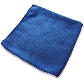 Lightweight Microfiber Cloths, 16 X 16, Blue, 240/Carton