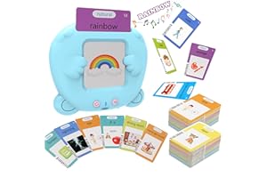 MANGINY Toddler Toys, Montessori Toys, 510 Sight Words Talking Flash Cards, Sensory Toys for Autistic Children, Speech Therapy Toys, Kids Toys Age 1 2 3 4 5 Years Old Boys & Girls Xmars Birthday Gift