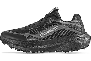 Icebug Myr BUGrip® – Men’s Studded Winter Running Shoe – Perfect Grip, Cushioned Midsole, 8mm Drop