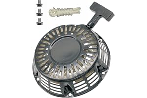 YAMAKATO GX270 Recoil Pull Starter w/Pull Cord for Honda GX240 8hp 9hp Champion Predator 301 cc Black