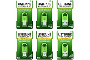 Listerine Freshburst Pocketmist Fresh Breath Mist, Non-Aerosol Sugar-Free Oral Care Spray For Bad Breath, 7.7 mL