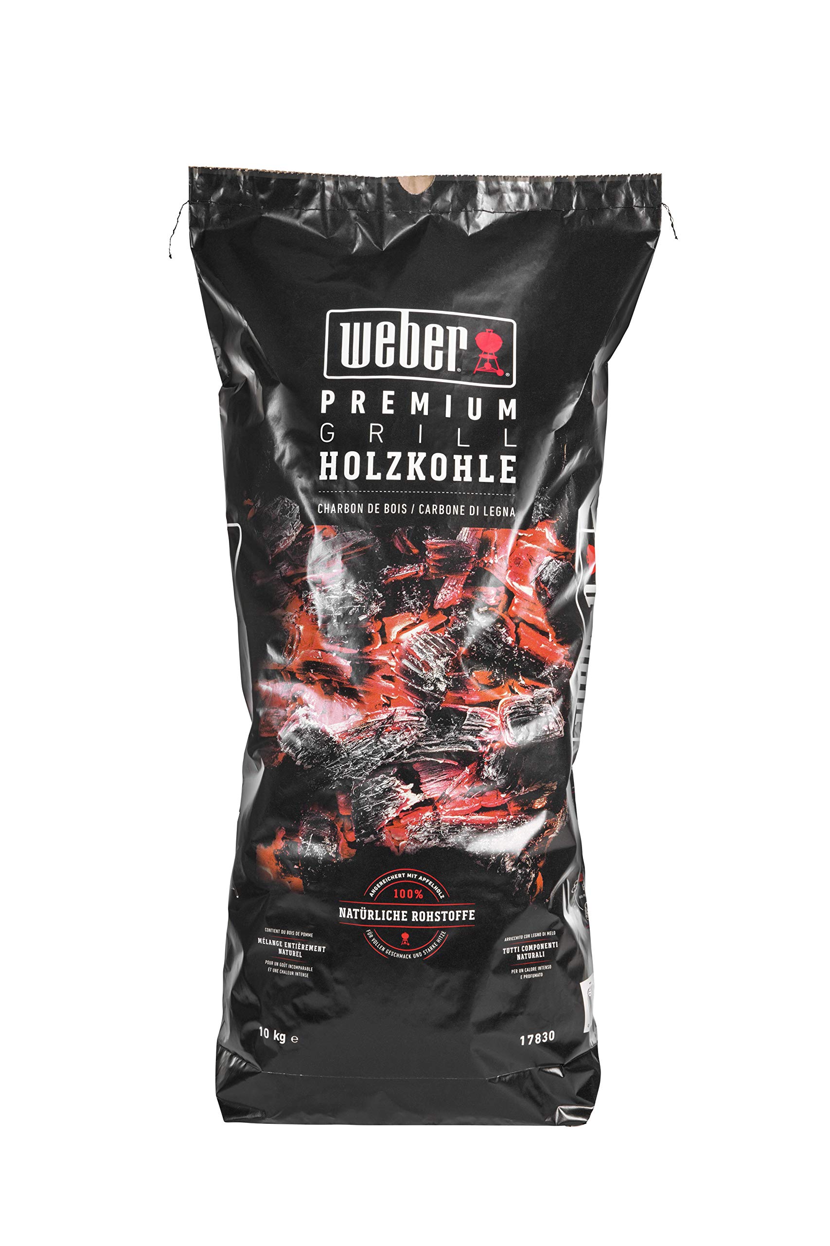 Weber 17830 Premium Charcoal 10 kg