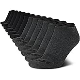 AND1 Mens Low Cut Socks - 12 Pack Performance Stretch Athletic Compression Sock for Men - Sports No Show Socks (6-12.5)