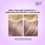 Clairol Blonde It Up Crystal Glow Toner Kit Sheer Amethyst 0% Ammonia view 8