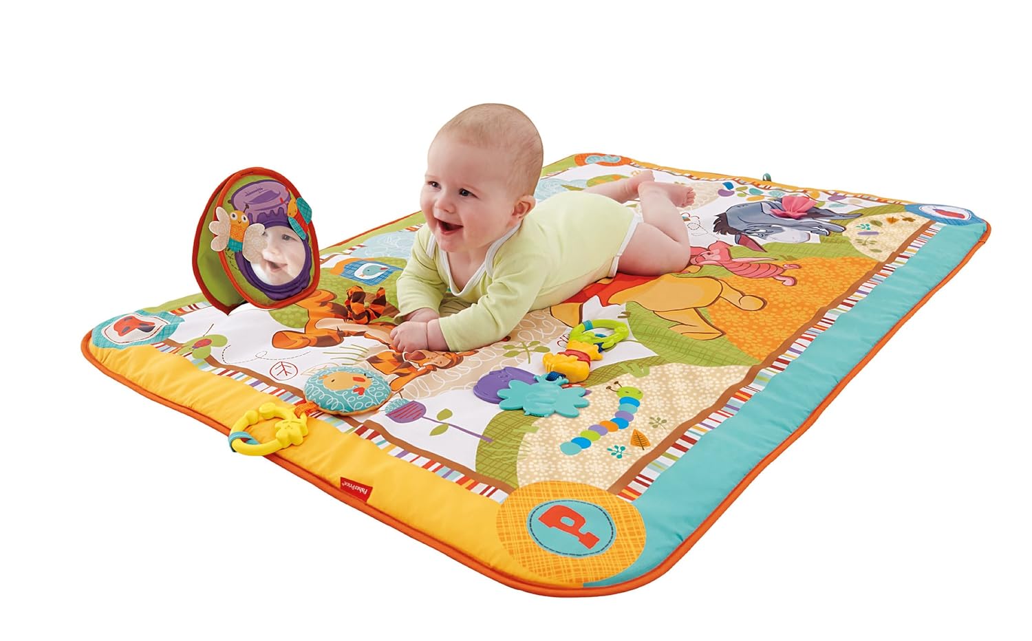 winnie the pooh tummy time mat