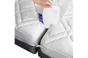 FeelAtHome Twin to King Bed Converter Kit - Bed Bridge - Twin XL Connector to King Maker - Mattress Bridge - Conversion Kit (