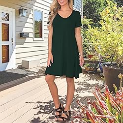 lionstill Women's Plus Size T Shirt Dress Summer