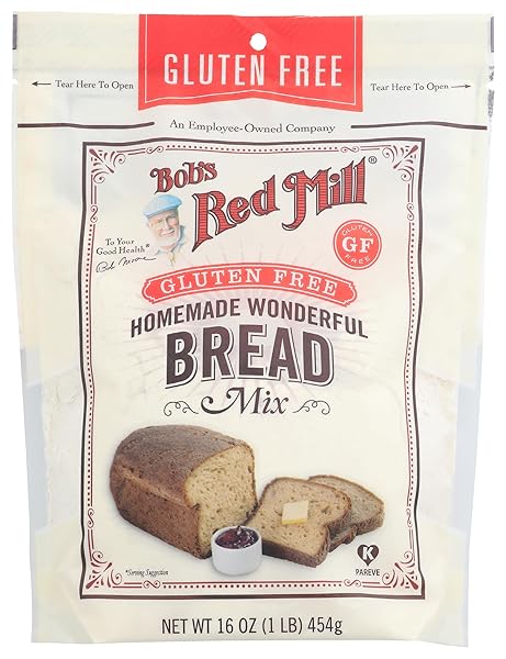 BOB’S RED MILL GLUTEN FREE HOMEMADE WONDERFUL BREAD...
