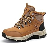 Water Resistant Boots for Woman Warm Comfortable Trail Non-Slip Camping Snow Hiking Boots