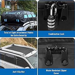 Soarify Car Roof Bag Rooftop Cargo Carrier Bag 20