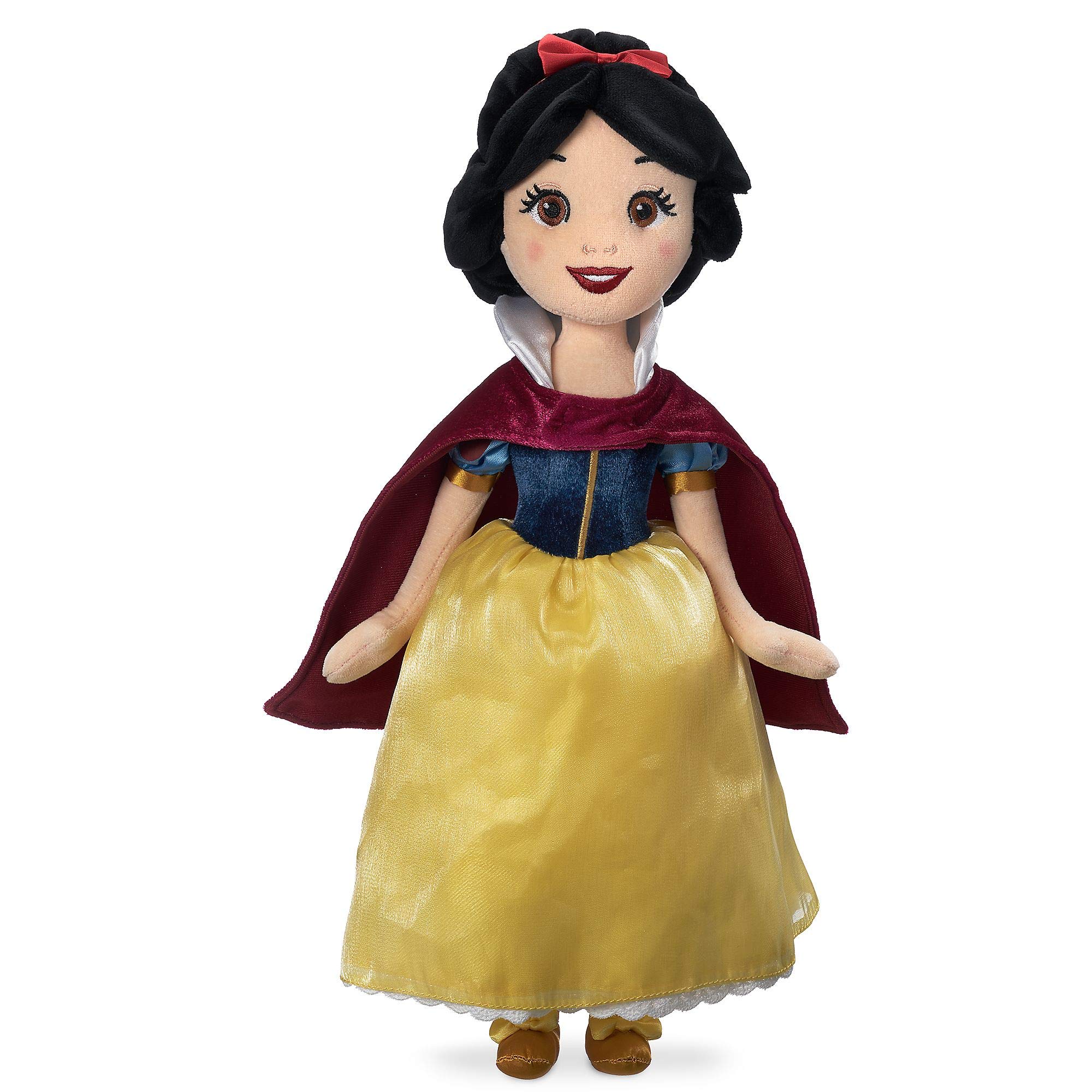 Disney Store Official Snow White Soft Toy Doll, 46cm/18”, Doll Featuring Embroidered Face and a Classic Dress, Suitable for All Ages