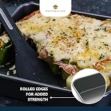 MasterClass Large Roasting Tin Deep Non Stick Carbon Grey 39 x 28 x 7 cm view 5