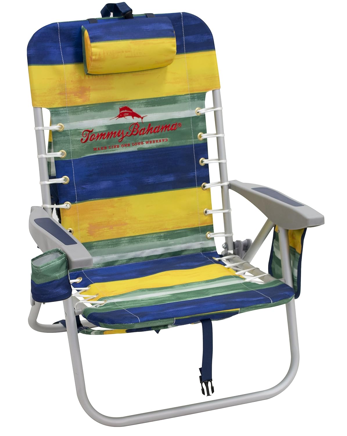 tommy bahama lace up backpack chair