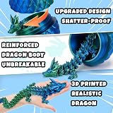 YILCER 12 Inch Dragon Egg 3D Printed Safe Eco Fidget Toy Easter Gift view 2