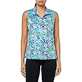 Stella Parker Women's Quarter Zip Tennis-Golf Polo Top-UPF+, Quick Dry, Moisture Wicking