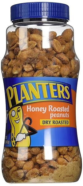 PLANTERS HONEY ROASTED PEANUTS 16 OZ (PACK OF 12)