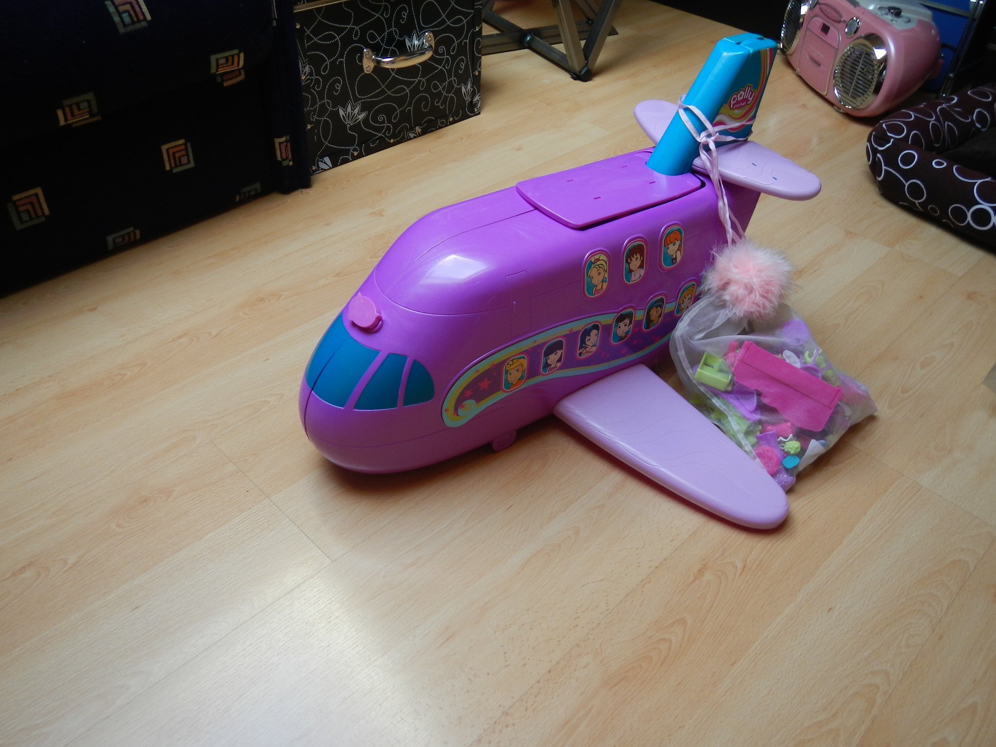 Polly Doll Polly Pocket Avion Precio Polly Pocket Jumbo Jet Rare