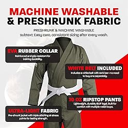 Brazilian Jiu Jitsu Gi BJJ Gi for Men & Women