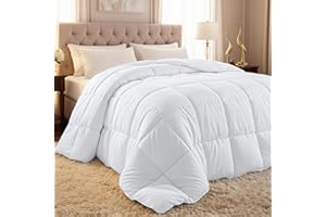 Utopia Bedding Comforter Duvet Insert, Quilted Comforter with Corner Tabs, Box Stitched Down Alternative Comforters Queen Siz