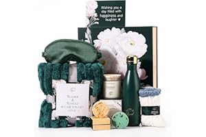 MAKE ME ELEGANT Spa Gift Baskets for Women, Luxury Self Care Package Happy Birthday, Mothers Day Gifts Box, Unique Designs Sa