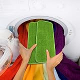 TUPARKA 4 Pack Mop Pads Microfiber 42x14cm Replacement Pads for Reveal Mop Head view 7