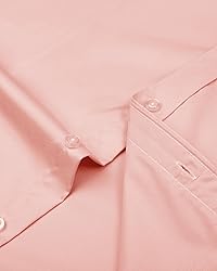 J.VER Men's Dress Shirts Solid Long Sleeve Stretch