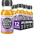 The Twisted Shot | Organic Apple Cider Vinegar Wellness Shots with Ginger, Turmeric, Honey, Cinnamon and Cayenne | Digestion, Immunity and Gut Health Support | Ready to Drink | 12, 2 oz Mini Bottles