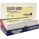 Catchmaster Gluee Louee XL Rat &amp; Mouse Glue Traps 30 Pack, Bulk Heavy Duty | Bulk Pro Grade Rat Glue Boards, Extra Large Sticky Traps For Rats &amp; Mice Indoor, Value Pack For Home, Garage &amp; Basement
