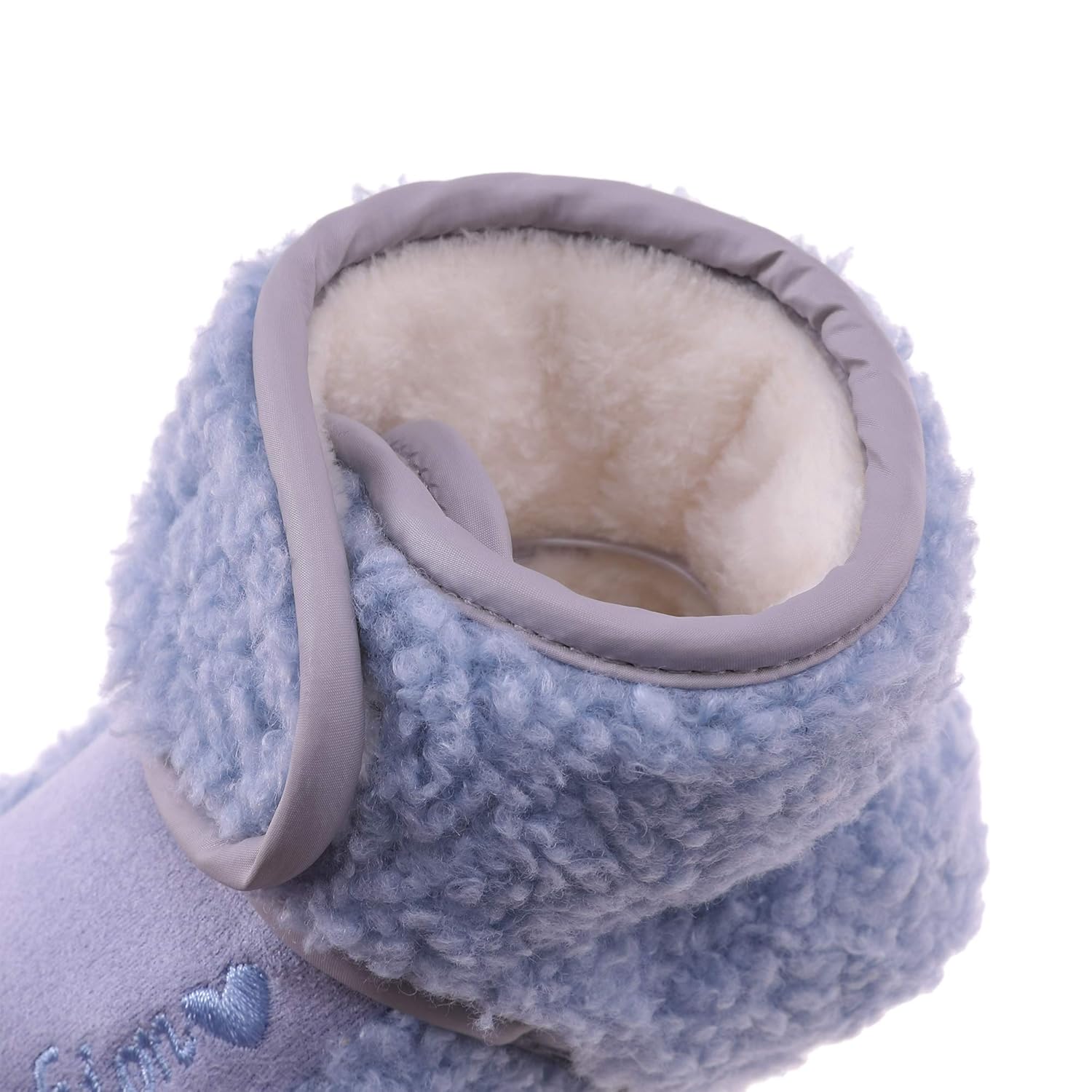 YEBING Baby Girls Boys Newborn Infant Super Warm Soft Fleece Slippers Booties with Grippers for
