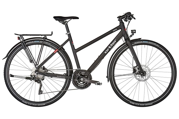 Ortler Geneve Disc Light Trapez Magic Black matt 2019 Trekkingrad