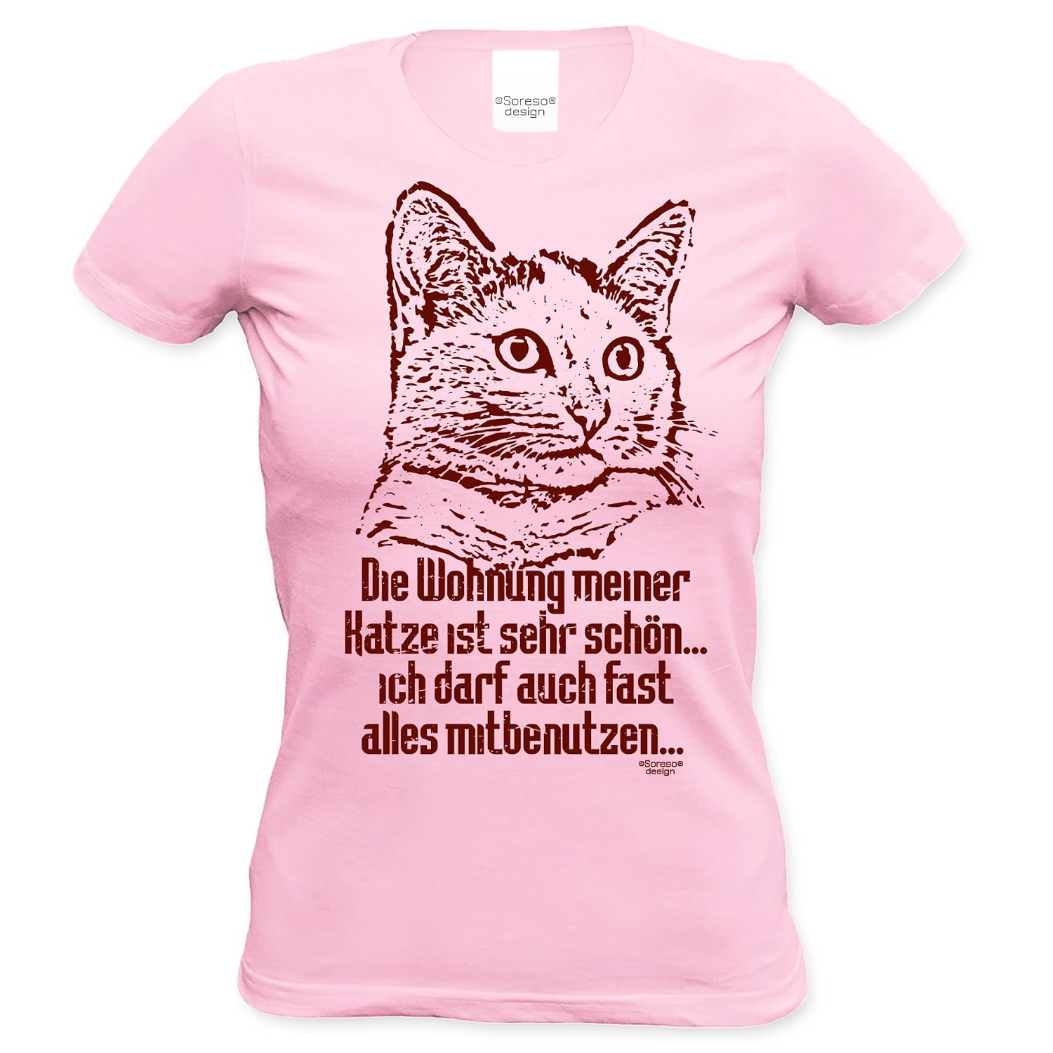 Billig Die Wohnung Meiner Katze Lustiges Sprüche Damen T