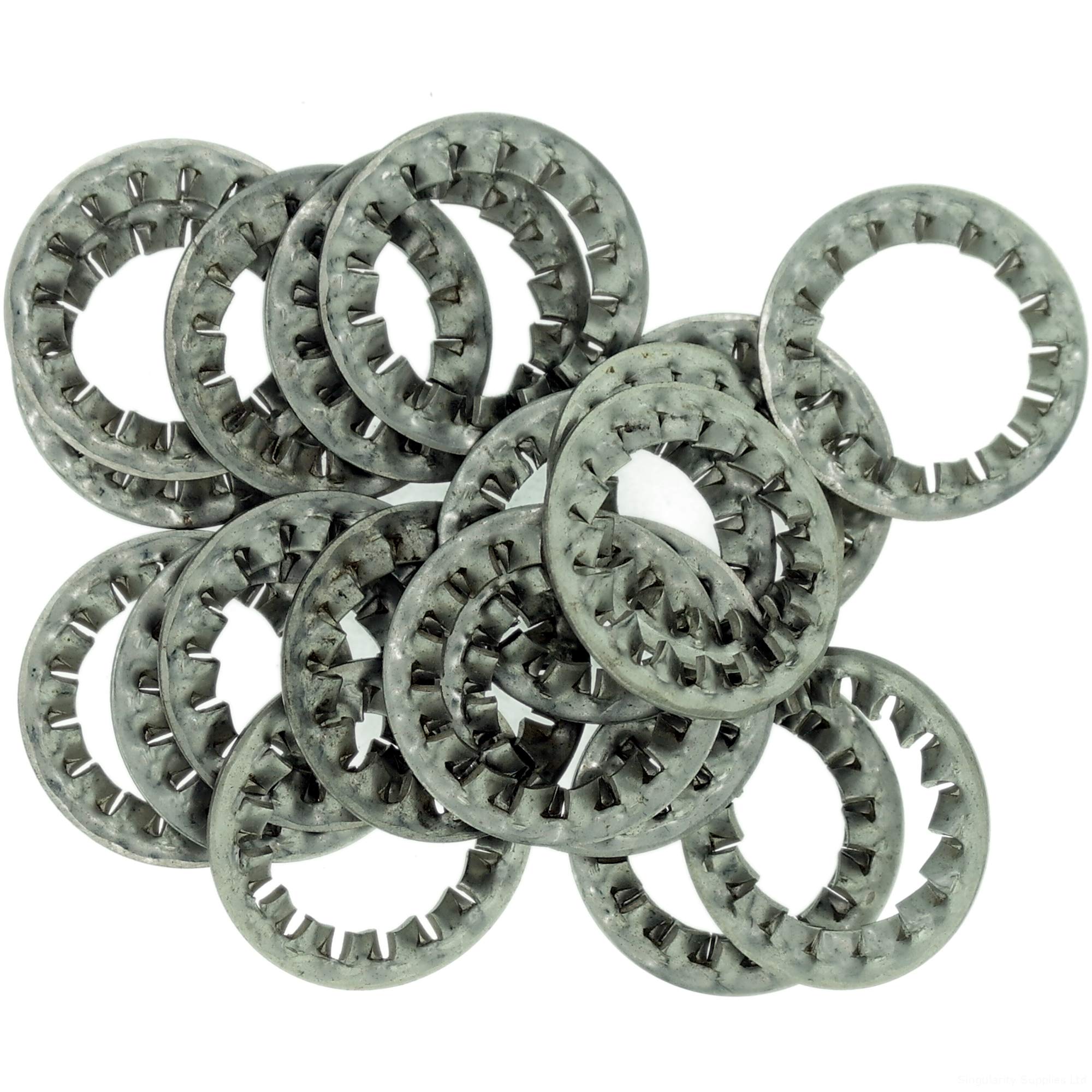 M5 (5mm) Shakeproof Washer (Internal Serrated) - Stainless Steel (A2) (Pack of 20) — image 1