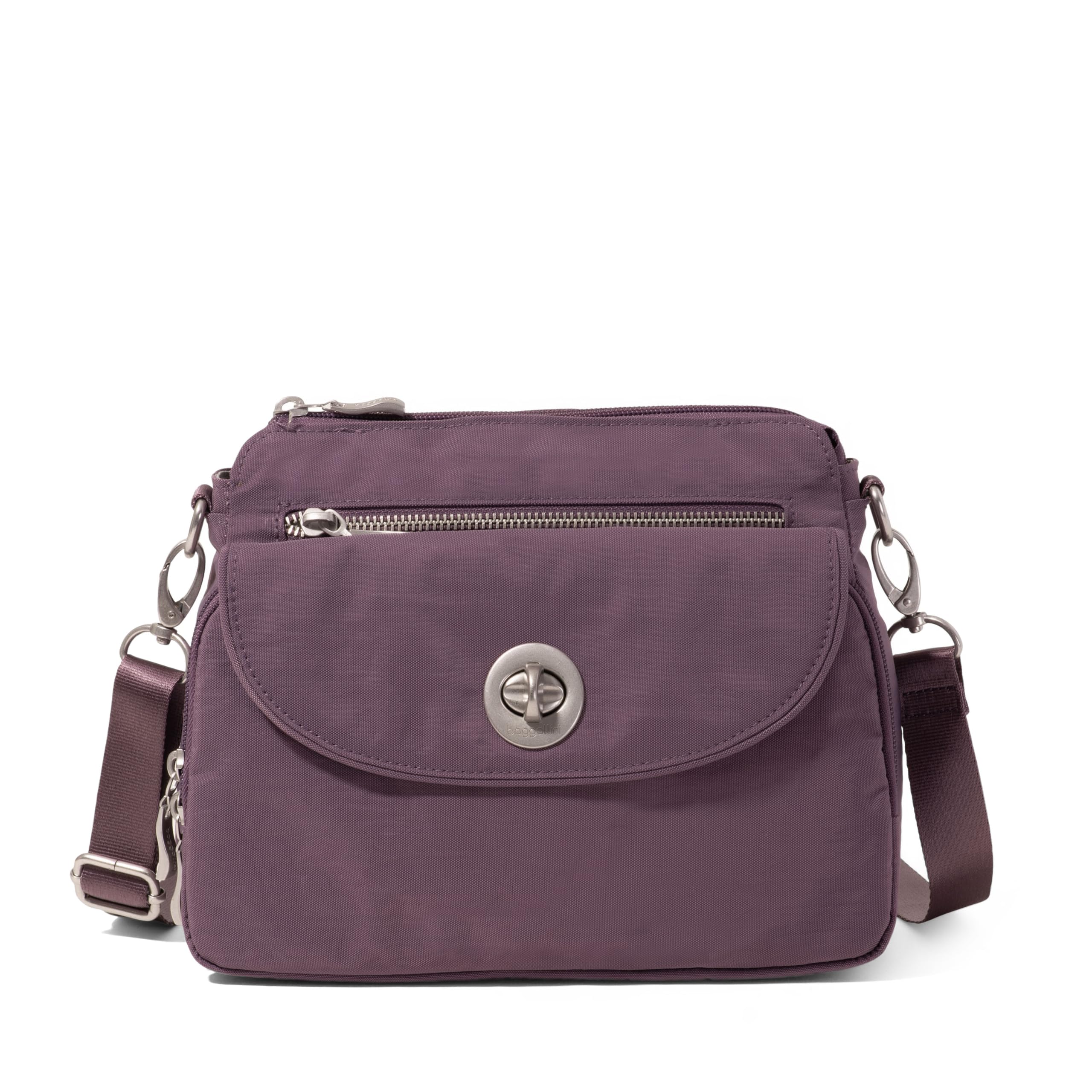 Baggallini Calais Crossbody Bags for Women 10x7 Lightweight Water-Resistant Travel Purse, RFID & Interior Organization Image