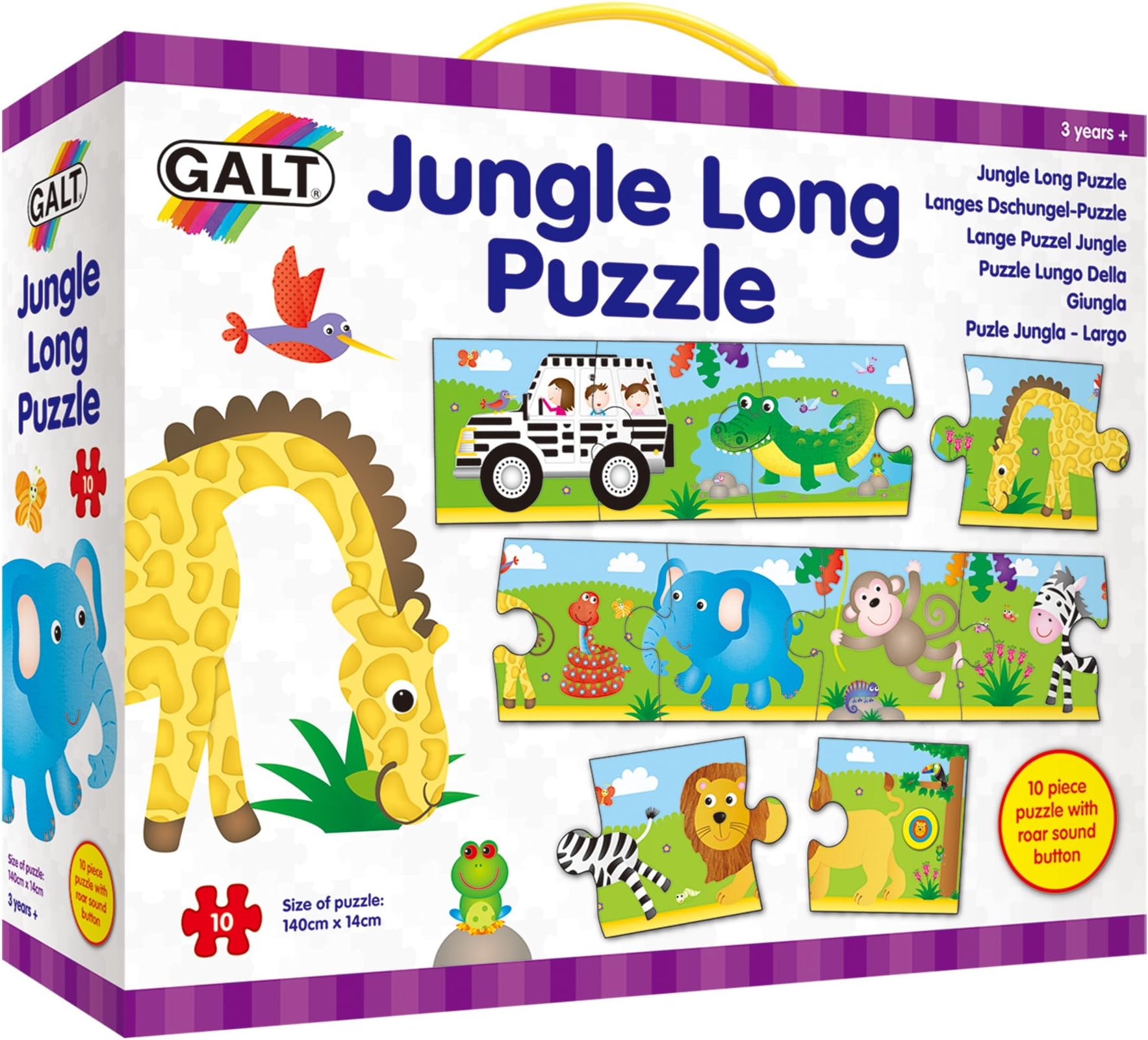 Long Jungle Puzzle With Sound