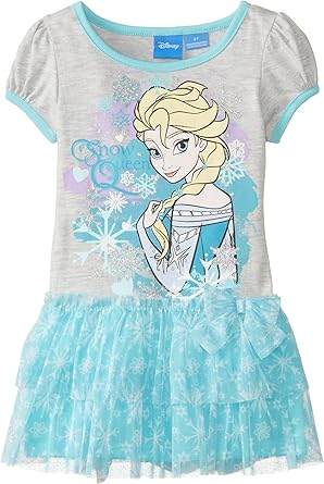 elsa t shirt dress