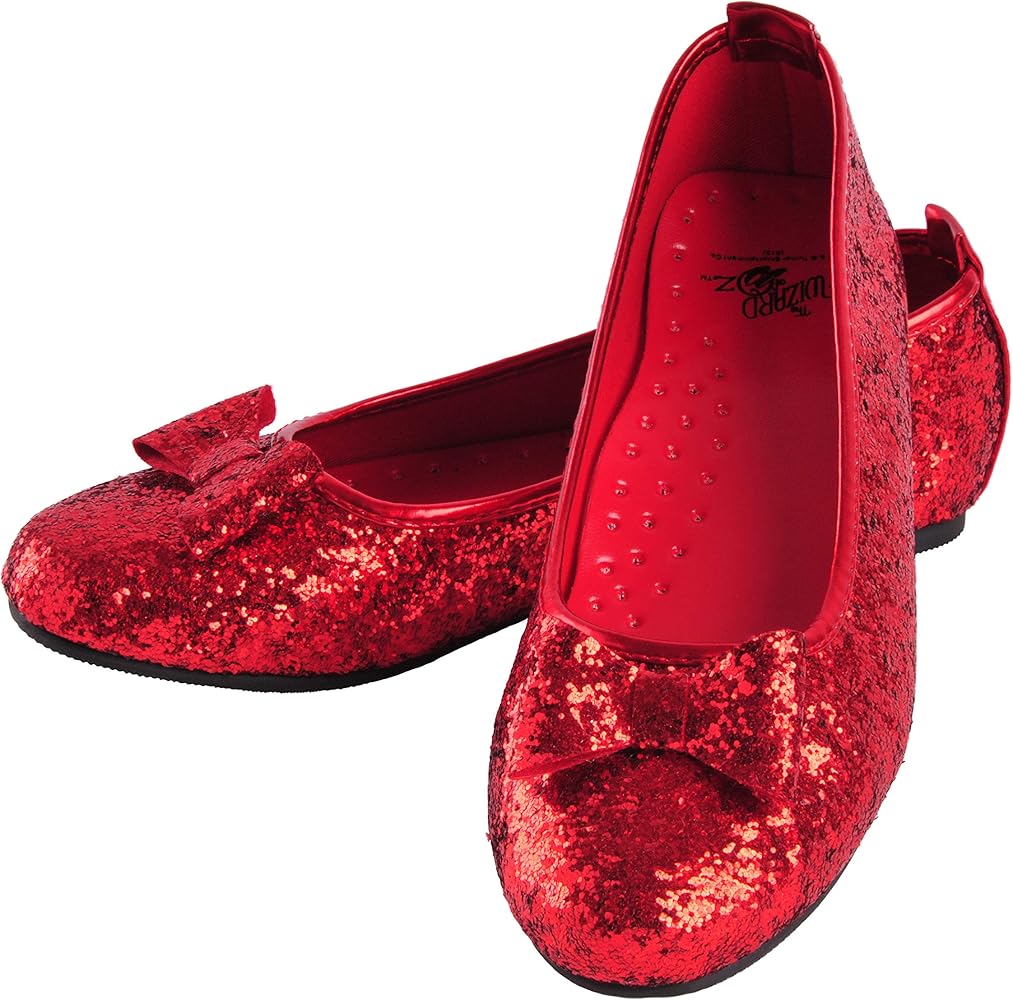 red sparkly shoes for adults