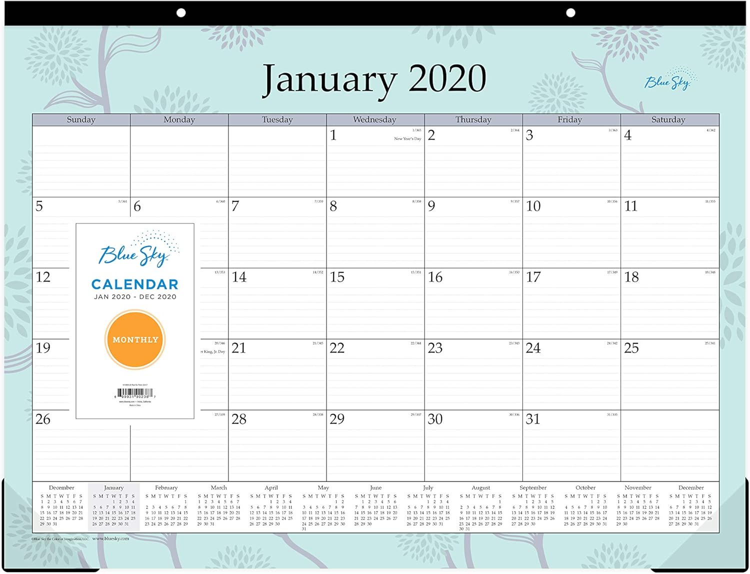 Best desk calendar ruled 22