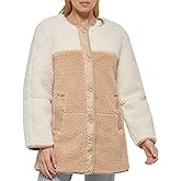 Levi's womens Levi's Women's Midlength Sherpa Coat With Reversible Wear