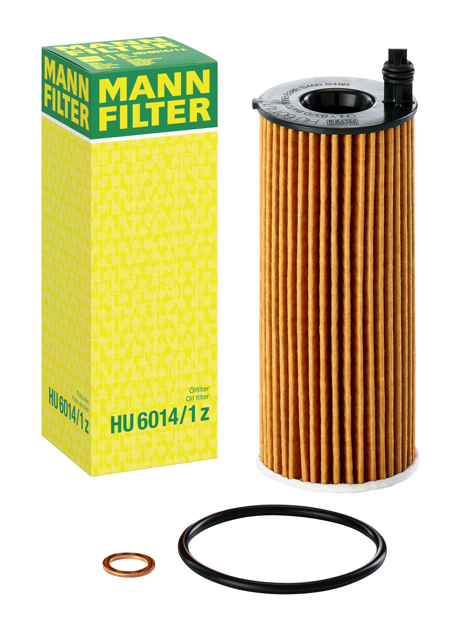 MANN-FILTER HU 6014/1 z Oil Filter - for Cars + Transporters