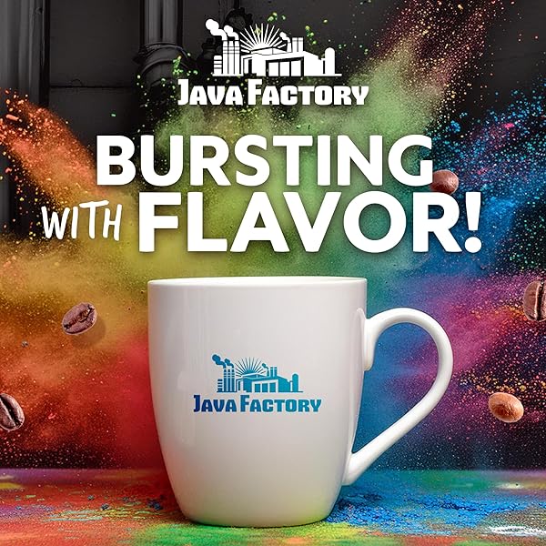 JAVA FACTORY FRENCH TOAST FLAVORED GROUND COFFEE BAG – CINNAMON AND MAPLE BREW, MADE WITH 100% ARABICA BEANS – FLAVOR ENHANCED, 10 OZ