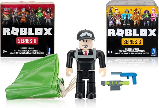 Buy Roblox Action Collection Jailbreak Secret Agent Two Mystery Figure Bundle Includes 3 Exclusive Virtual Items Online At Low Prices In India Amazon In