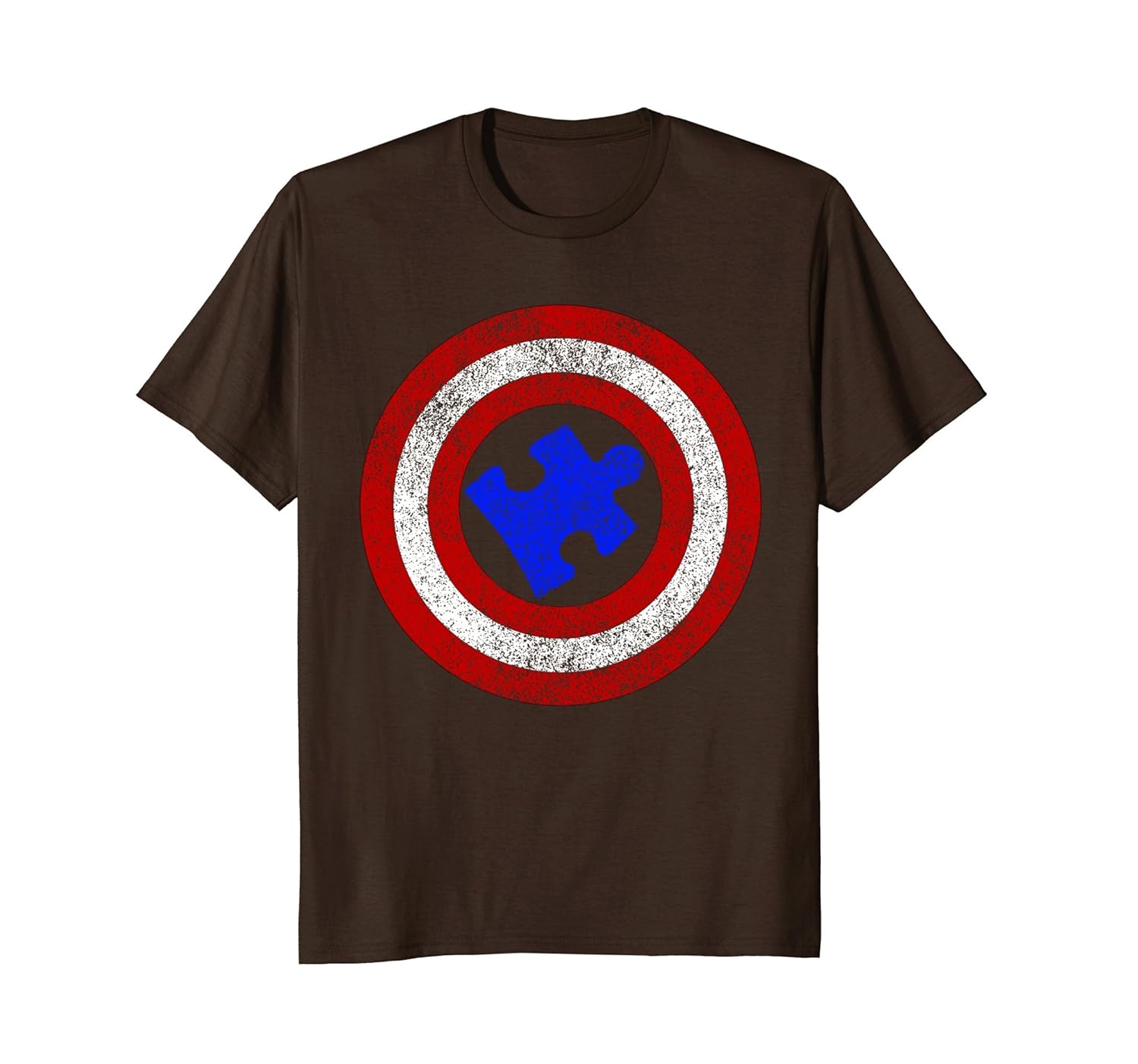 Captain Autism T Shirt - Superhero Autism Awareness Shirts-anz