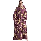 ZXIMU Blanket Hoodie Long,Extra Long Wearable Blanket Oversized Hoodie Blanket Hoodies for Women Snuggle Blankets for Women