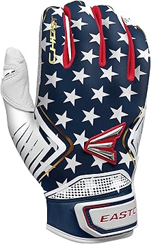 stars and stripes batting gloves