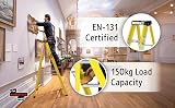 Workplace Depot 6 Tread Fibreglass Step Ladder EN-131 Certified Electrician view 3