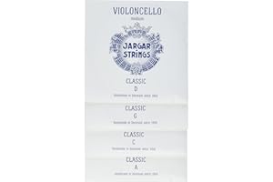 Jargar Cello SET CLASSIC Coated Steel Strings, Medium