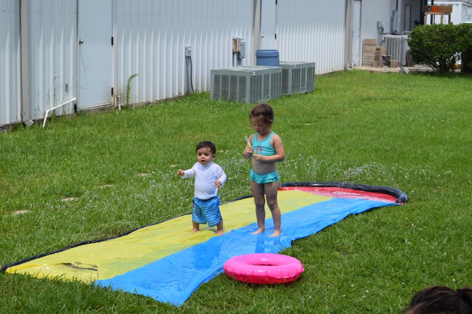 6/mo Finance Slip N' Slide Triple Racer with Slide Boogie Board